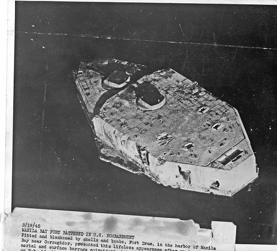 Fort Drum 1945 from CDSG & NARA Heritage Bn.